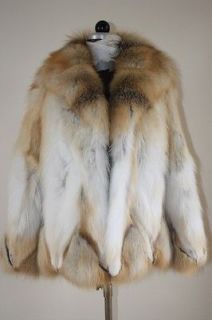 Brand New Golden Island Fox Fur Jacket Halfskins All sizes Available
