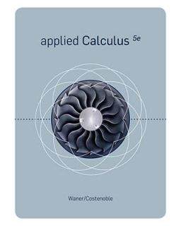 Applied Calculus by Stefan Waner, Steven R. Costenoble and Steven 