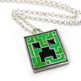 Minecraft Creeper Pendant Necklace *New*