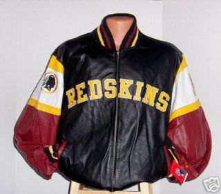 Washington Redskins NFL Genuine Leather Jacket   Medium