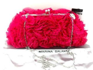 GALANTI Ladies POLKADOT CLUTCH Pink Evening Handbag Bag BNWT XMAS NEW 