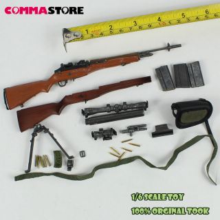 TA41 26 1/6 Scale HOT COOMODEL X80015 U.S. Military M14 Sniper Rifle 