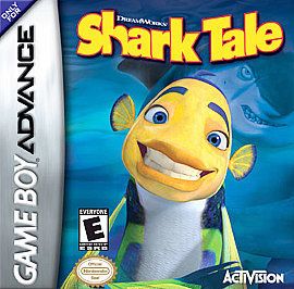 Shark Tale (Nintendo Game Boy Advance, 2004) GBA SP