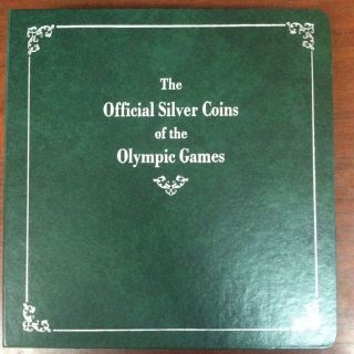 The Official Silver Coins Of The Olympic Games 1976 Canada 1968 Mexico