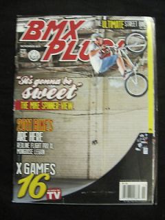   Magazine November 2010 MIKE SPINNER Street Bike Mongoose X Games NEW