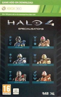 Halo 4 specializations includes arctic battle rifle + oceanic circuit 