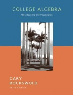   and Visualization by Gary K. Rockswold 2005, Hardcover, Revised