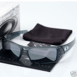 Authentic OAKLEY GASCAN CRYSTAL BLACK BLK ID Sunglasses 03 481