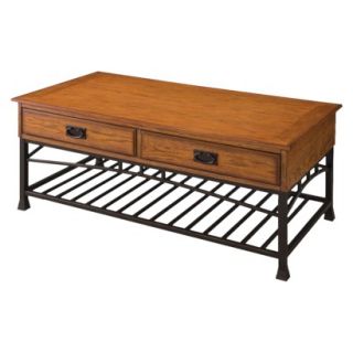 Modern Craftsman CoffeeTable   Oak product details page