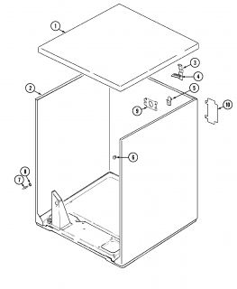 Model # LDGA100AAL Admiral Admiral laundry   Gas carrying (35 parts)