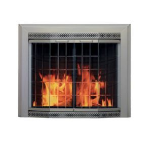 Shop Pleasant Hearth Medium Fireplace Glass Doors at Lowes