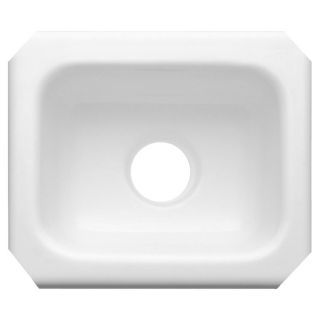 Shop CorStone Kingston Undermount Acrylic Sink at Lowes