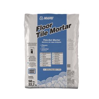 Shop MAPEI Floor Tile White 50 lbs Mortar at Lowes