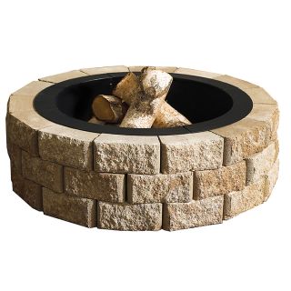 Ver Anchor Fire Pit Patio Block Project Kit at Lowes