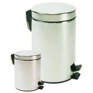 Ver Bel Air Lighting 8 Gallon Stainless Steel Indoor Garbage Can at 