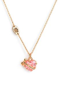 Juicy Couture Wish Faceted Heart Necklace  