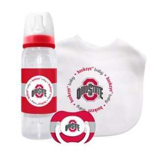 Ohio State Buckeyes Baby Gift Set Kickoff Collection 3 Piece Baby 