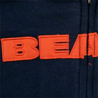 Chicago Bears Youth Sportsman Full Zip Fleece Hooded Sweatshirt 