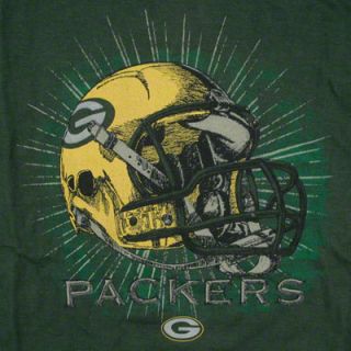 Green Bay Packers Big & Tall Helmet Long Sleeve 2 Fer Shirt 