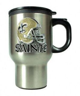 New Orleans Saints Stainless Steel Travel Mug 