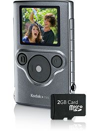 Kodak Mini Videocamera pocket waterproof fino a 3 metri, colore 