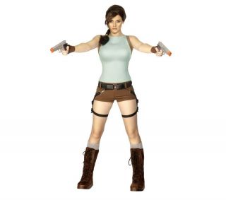 SMIFFY S Lara Croft Costume   size medium/UK dress 12 14  Pixmania 
