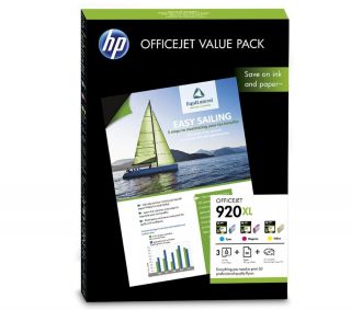 HP Photo Value Pack 920XL (3 cartridges cyan/magenta/yellow + 50 A4 