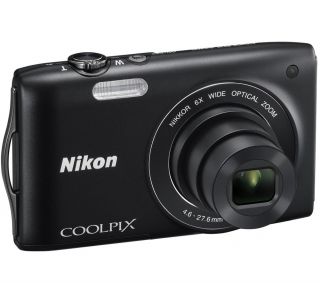 NIKON Coolpix S3200   black  Pixmania UK