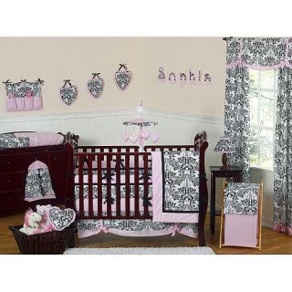 Sweet JoJo Sophia Collection 9 Piece Crib Bedding Set