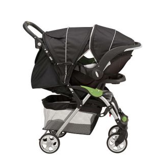 Evenflo FeatherLite 400 w/Embrace35 Travel System Stroller   Aloe 