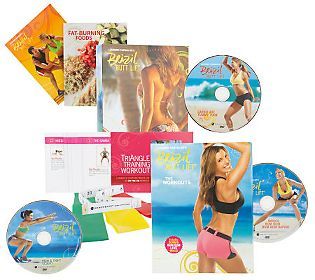 Brazil ButtLift Lower Body Workout w/ 3 DVDs & Booty Bands — 
