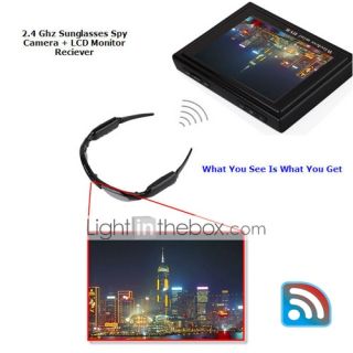 Wireless Eyewear Recorder and Wireless Inspection Camera with DVR Set 
