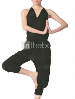 Dacewear Modal Ties At Neck Yoga&Dance Sneakers Jumpsuit For Ladies 