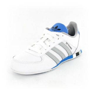 Adidas   Zx trainer J Blanc, gris, bleu et noir   Achat / Vente BASKET 