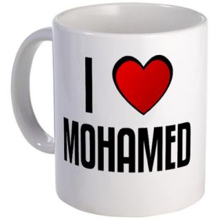 Love Mohamed Gifts  Love Mohamed Drinkware  I LOVE MOHAMED Mug