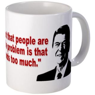 Anti Tax Gifts  Anti Tax Mugs  Ronald Reagan Quotes Mug