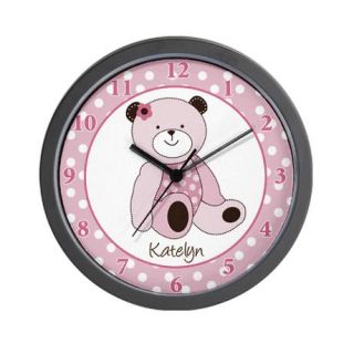 Bear Gifts  Bear Clocks  Sugar Cookie Teddy Bear Wall Clock 