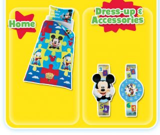 Buy Mickey Mouse bedding and homeware at the Argos Mickey and Minnie 