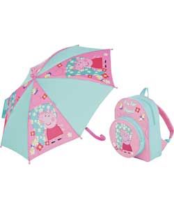 Buy Peppa Pig Girls Rucksack and Umbrella Set at Argos.co.uk   Your 