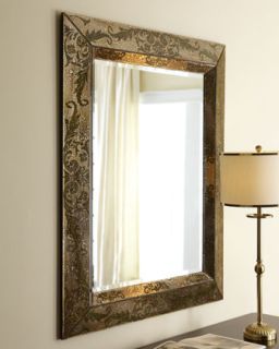 Etched Acanthus Mirror   The Horchow Collection