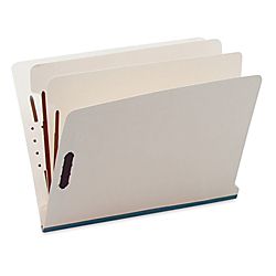 SJ Paper 35% Recycled Classification Folders, Letter Size, Manila, Box 