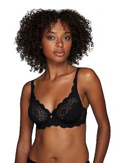 Buy Triumph Amourette 300 Underwired Full Cup Bra, Black online at 