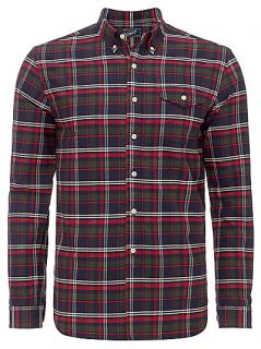 Buy Grayers Check Oxford Shirt, Navy/Red online at JohnLewis 