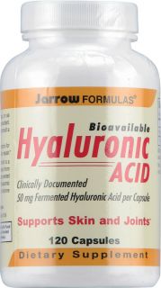 Jarrow Formulas Hyaluronic Acid    120 Capsules   Vitacost 