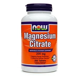 Buy NOW Foods Magnesium Citrate 200mg, Tablets & More  drugstore 