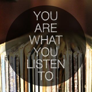 You Are What You Listen To Art Print  Print Shop