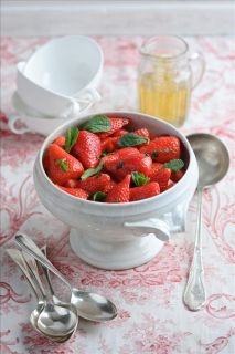 Jason Athertons strawberry sorbet