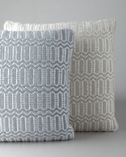 Woven Luster Accent Pillow   The Horchow Collection