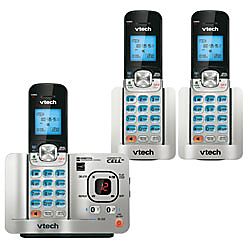 VTech DS6521 3 DECT 60 Digital 3 Handset Cordless Phone With Connect 