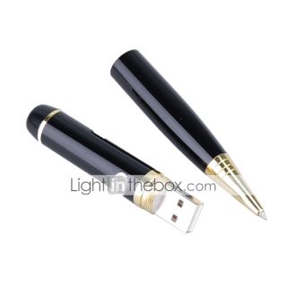flash USB caneta digital gravador de voz (1GB)   USD $ 30.99